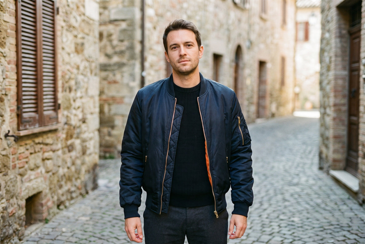 Bobbio Padded Flight Jacket