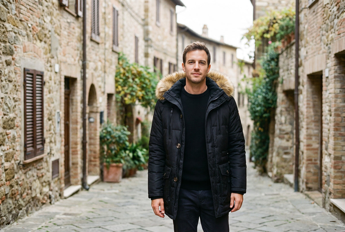 Luino Faux Fur Hooded Parka