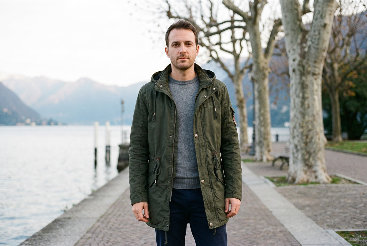 Priverno Hooded Fishtail Parka