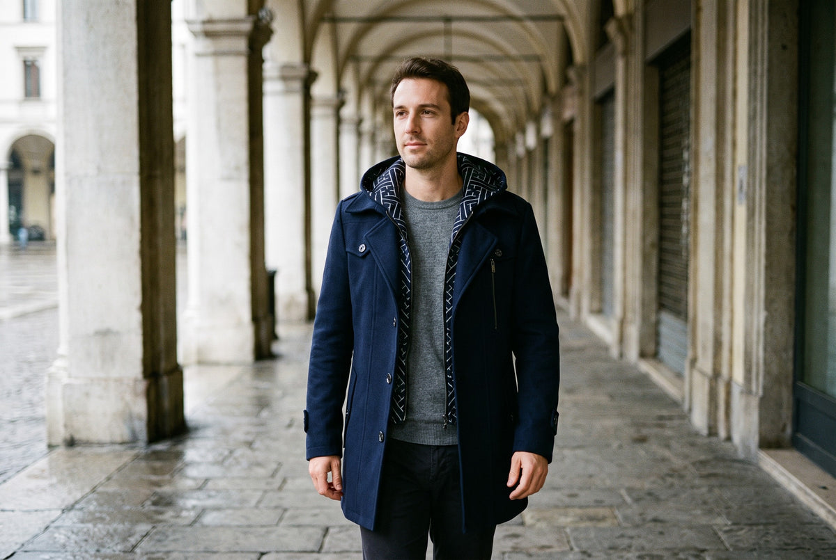 Seravezza Single-Breasted Overcoat
