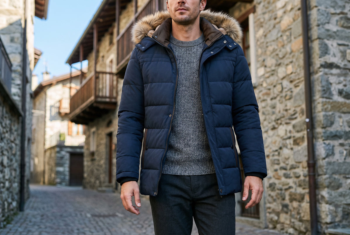 Soverato Fleece-Lined Hooded Winter Jacket
