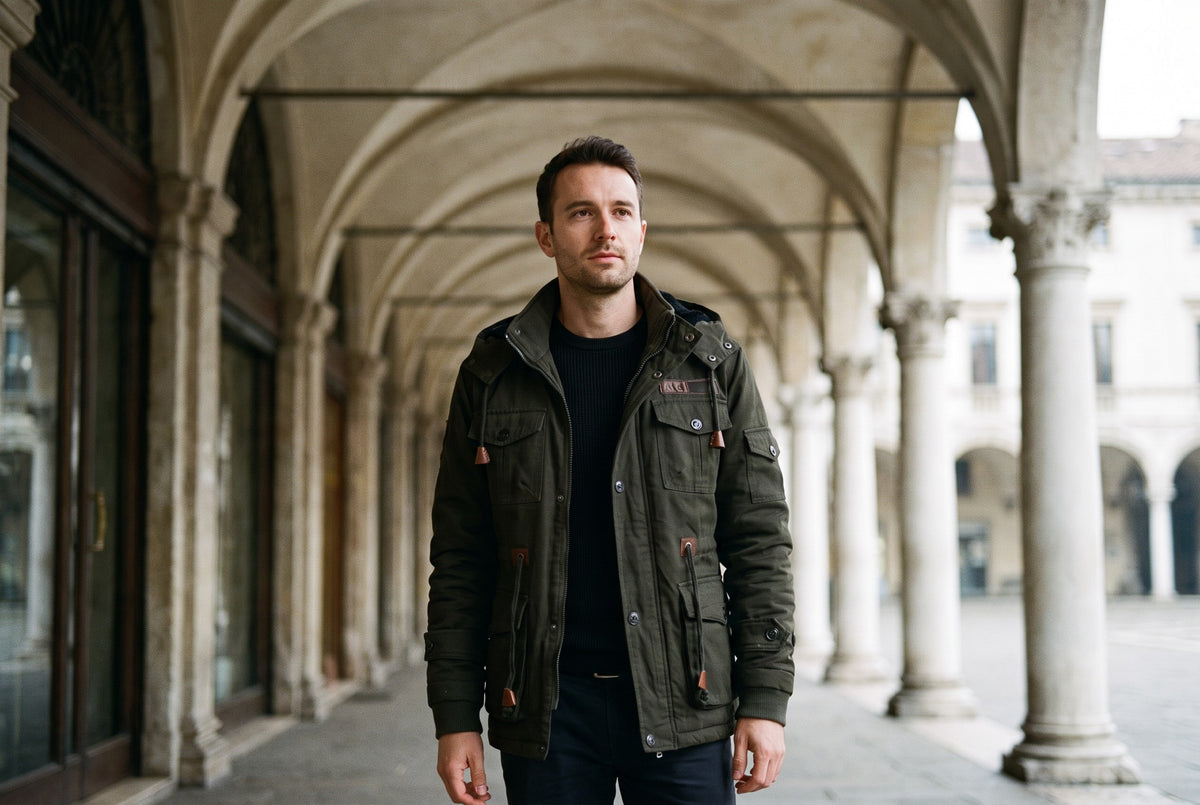 Umbertide Fleece-Lined Field Jacket
