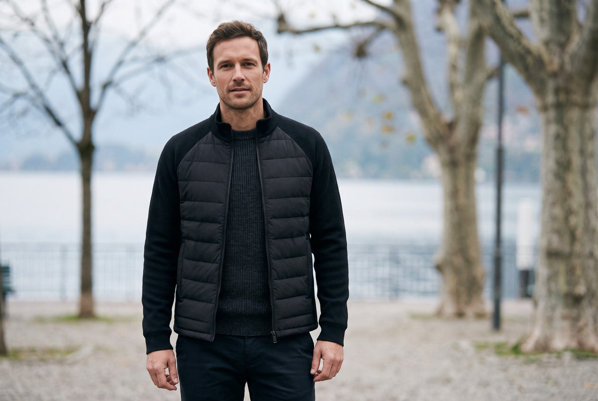 Vimercate Quilted Hybrid Jacket