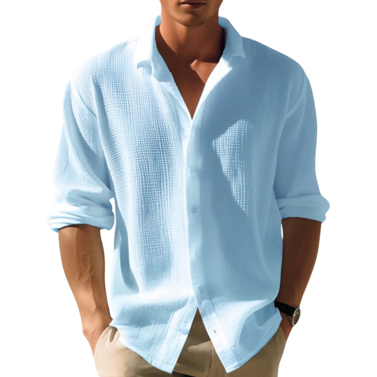 Ischia Linen Shirt - lifestyle 1