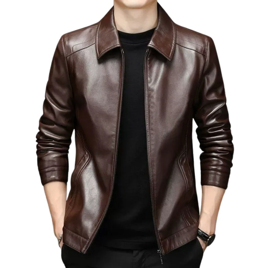 Bassano Leather Jacket - lifestyle 1