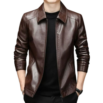 Bassano Leather Jacket - lifestyle 1