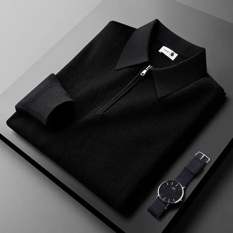 Arezzo Zip Polo - Black