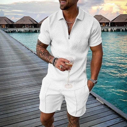 Olbia Zip Polo Set - lifestyle 2