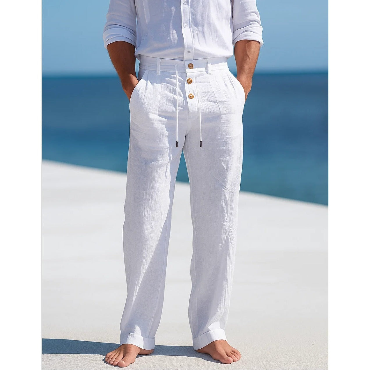 Tivoli Linen Pants - lifestyle 2