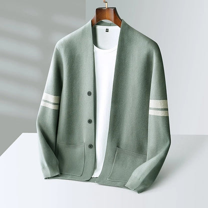 Varese Knit Cardigan - Light Green