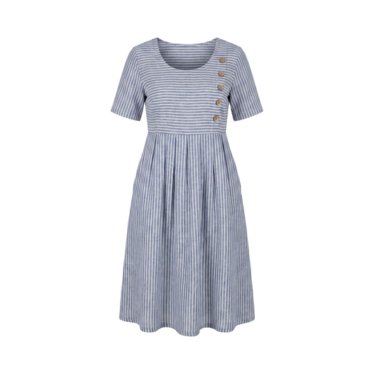 Striped Midi Dress - product cover