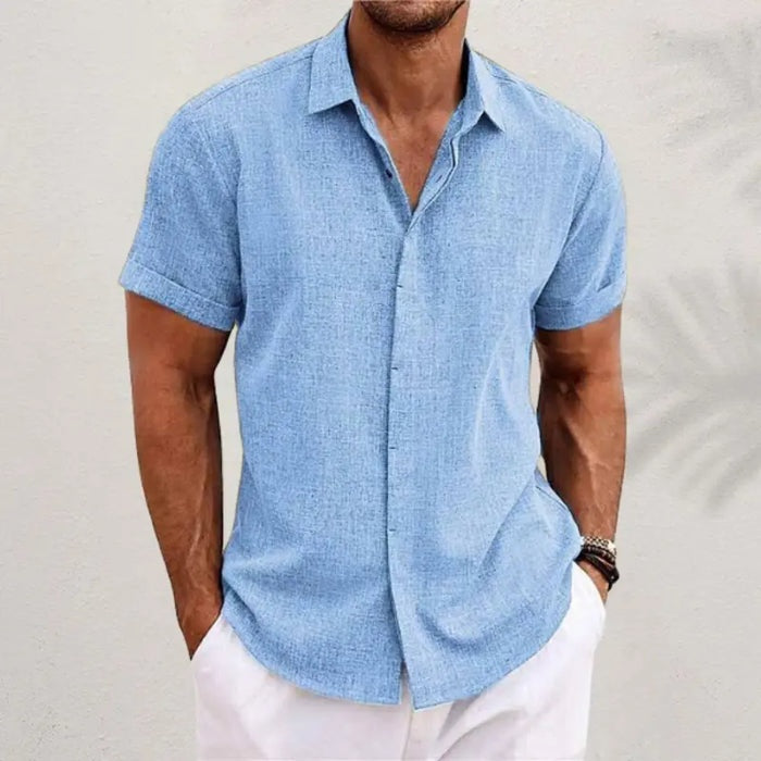 Tropea Linen Shirt - lifestyle 4
