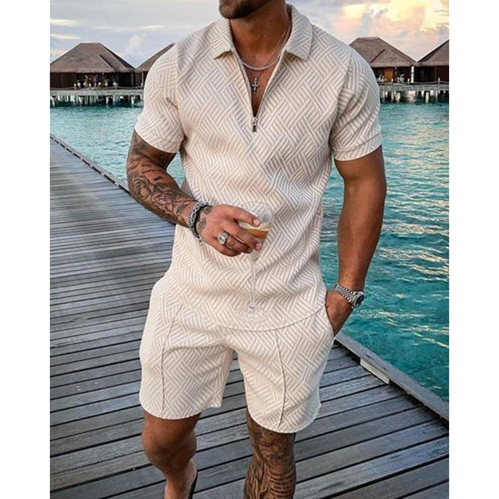 Olbia Zip Polo Set - lifestyle 3