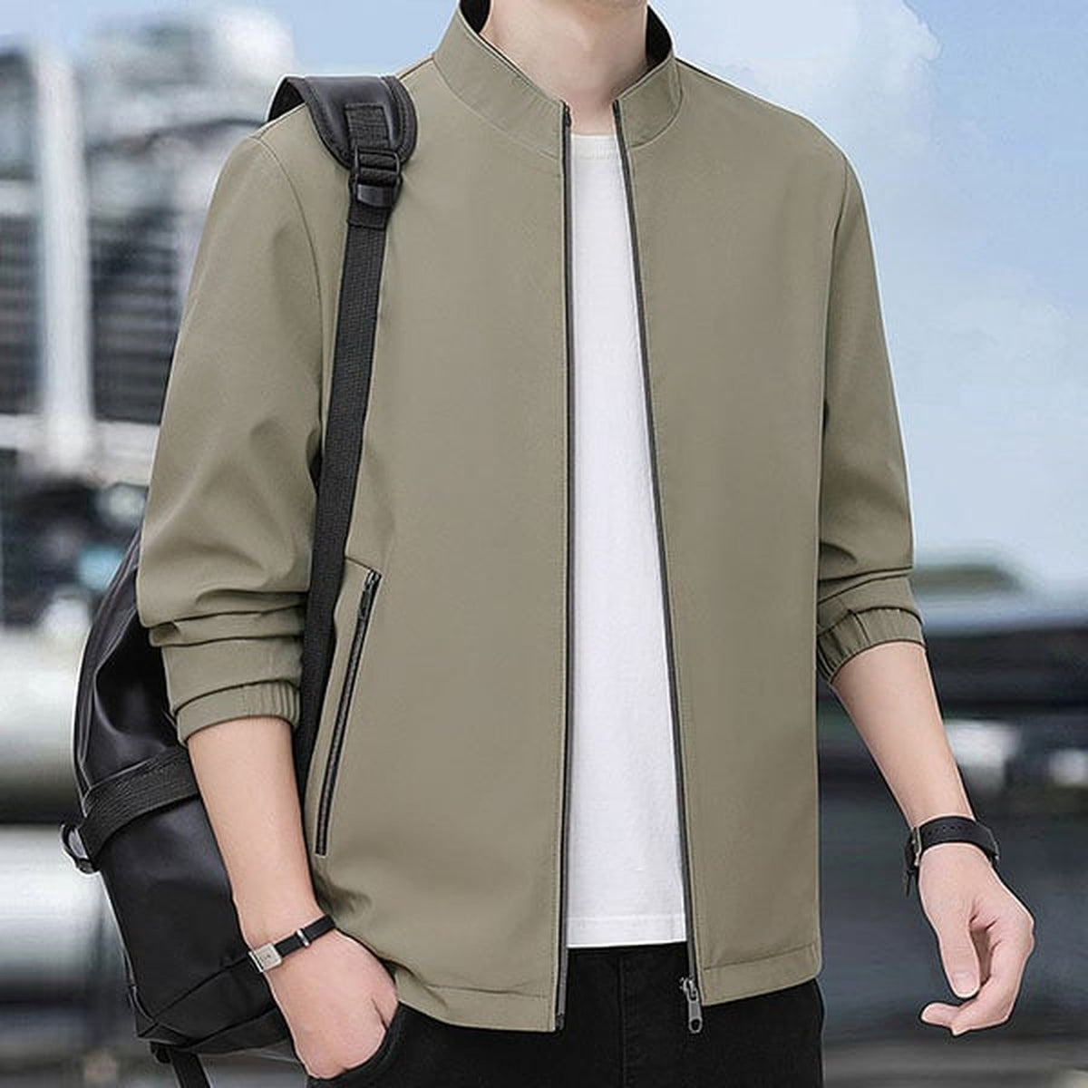 Imola Collar Jacket - lifestyle 4