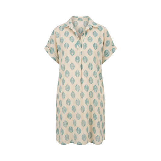 Printed Shirt Dress - product cover