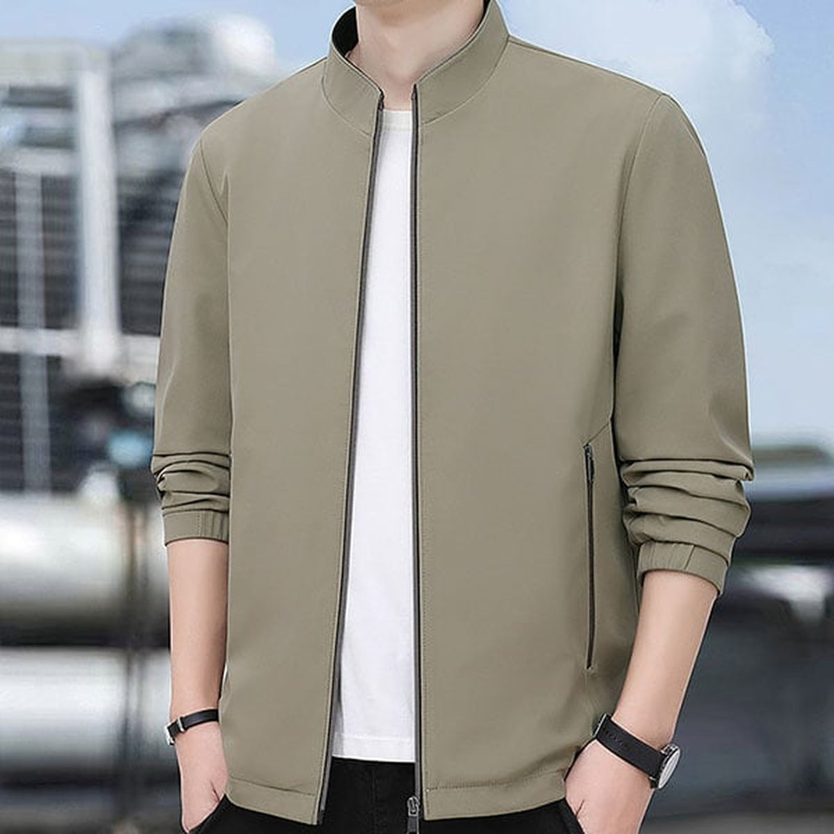 Imola Collar Jacket - lifestyle 6