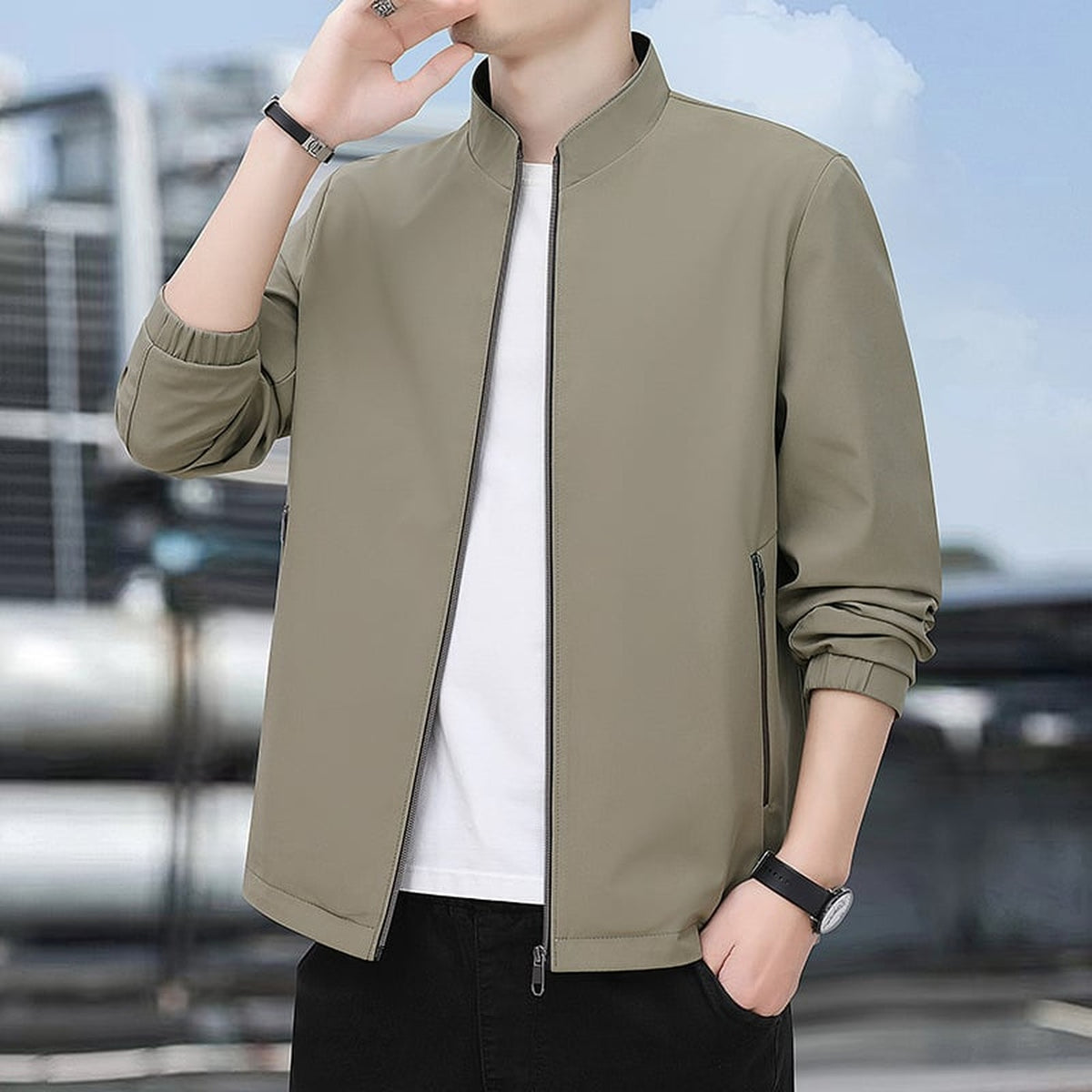 Imola Collar Jacket - lifestyle 7