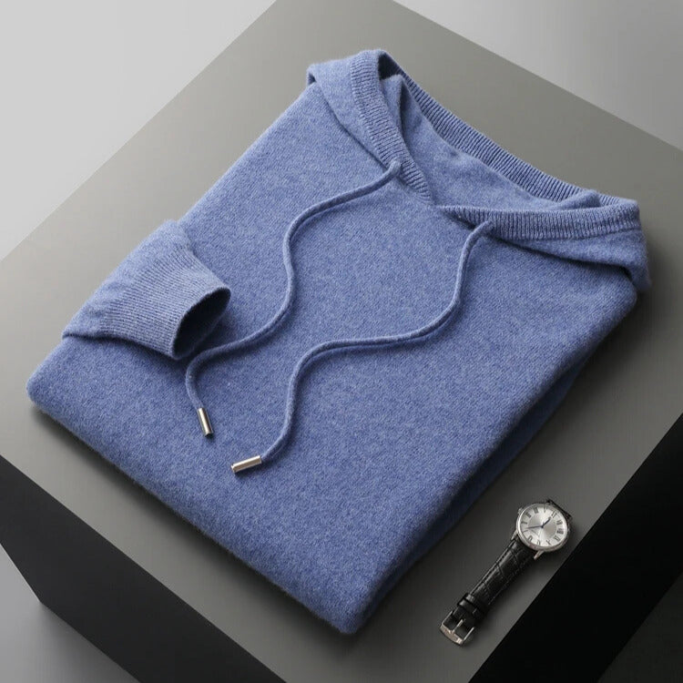 Sestriere Hooded Knit - Blue