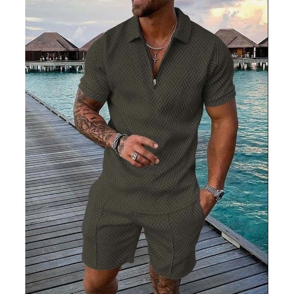 Olbia Zip Polo Set - lifestyle 8
