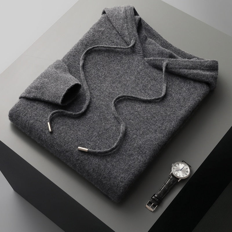 Sestriere Hooded Knit - Charcoal
