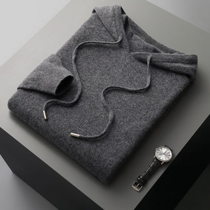 Sestriere Hooded Knit - Charcoal