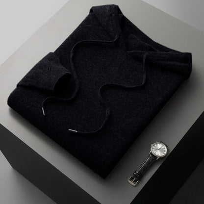 Sestriere Hooded Knit - Black