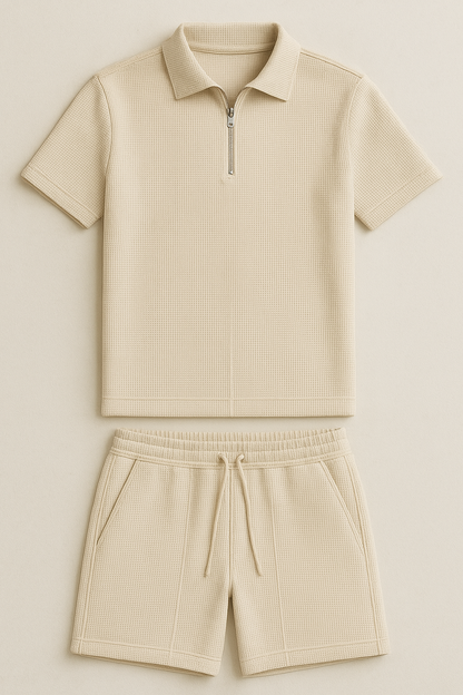 Milano Half-Zip Polo