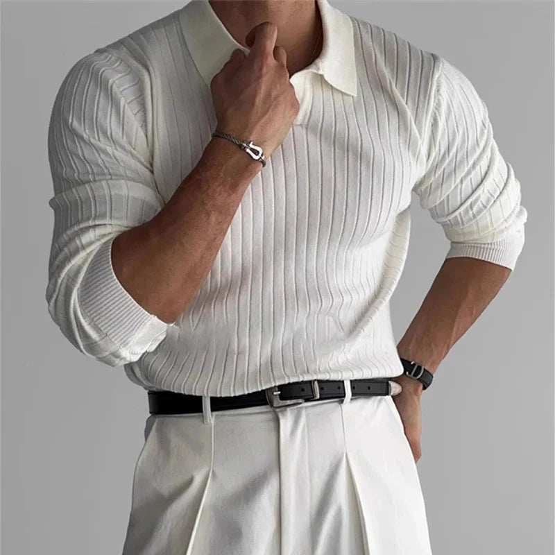 Roma Ribbed Polo