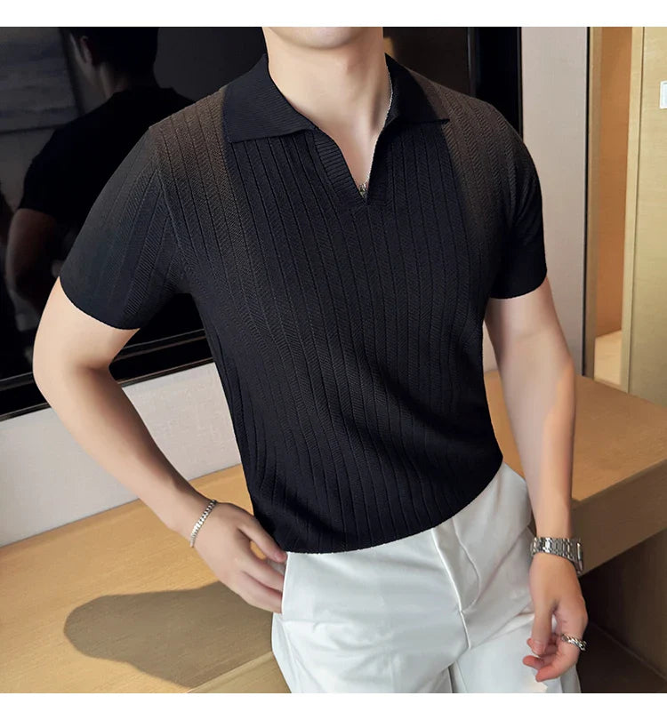 Verona Ribbed Polo