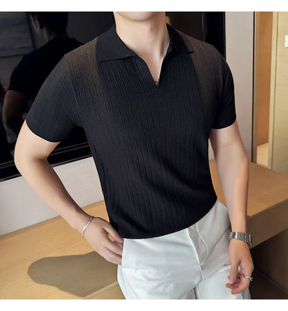 Verona Ribbed Polo