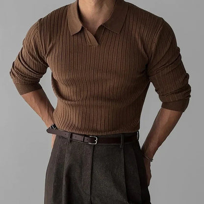 Roma Ribbed Polo