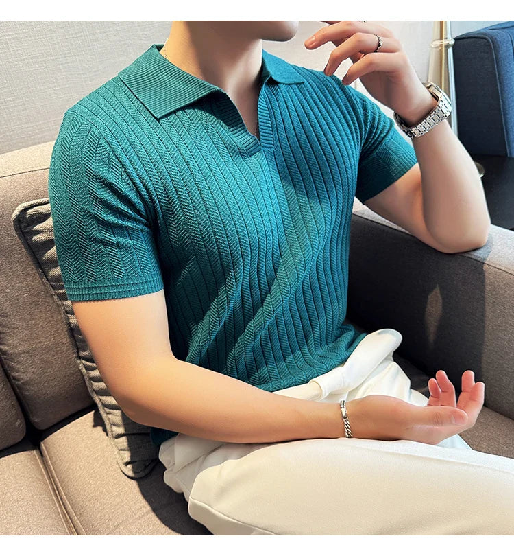 Verona Ribbed Polo