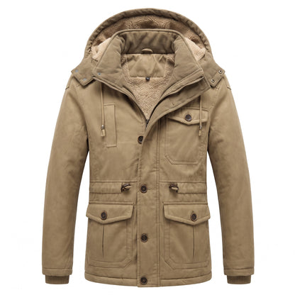Alassio Fleece-Lined Hooded Field Jacket - cover