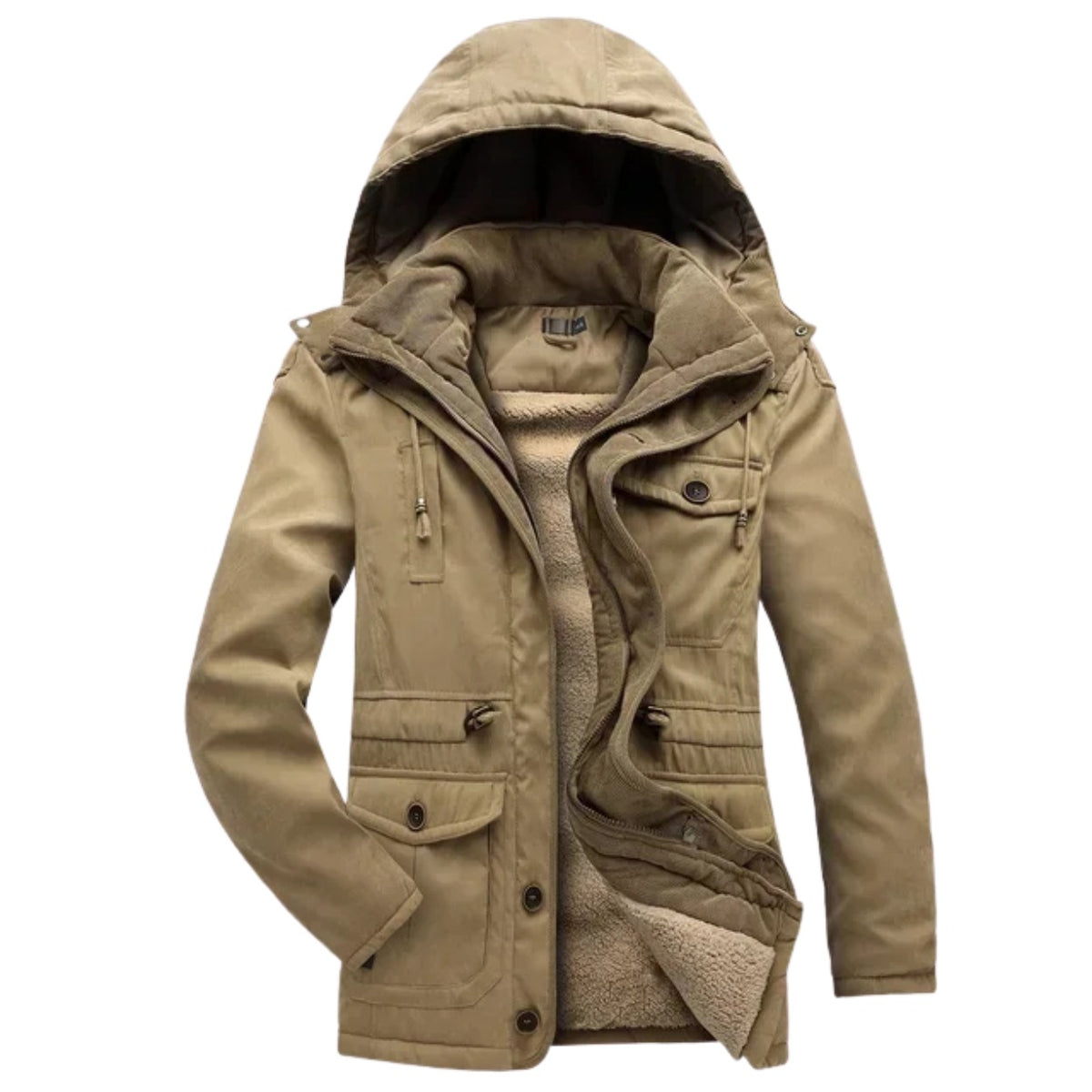 Alassio Fleece-Lined Hooded Field Jacket - photo 1