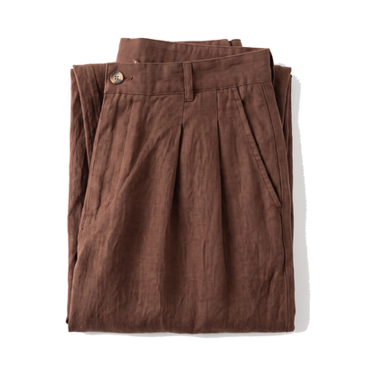 Alghero Wide-Leg Pants - folded