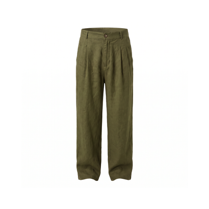 Alghero Wide-Leg Pants - Green