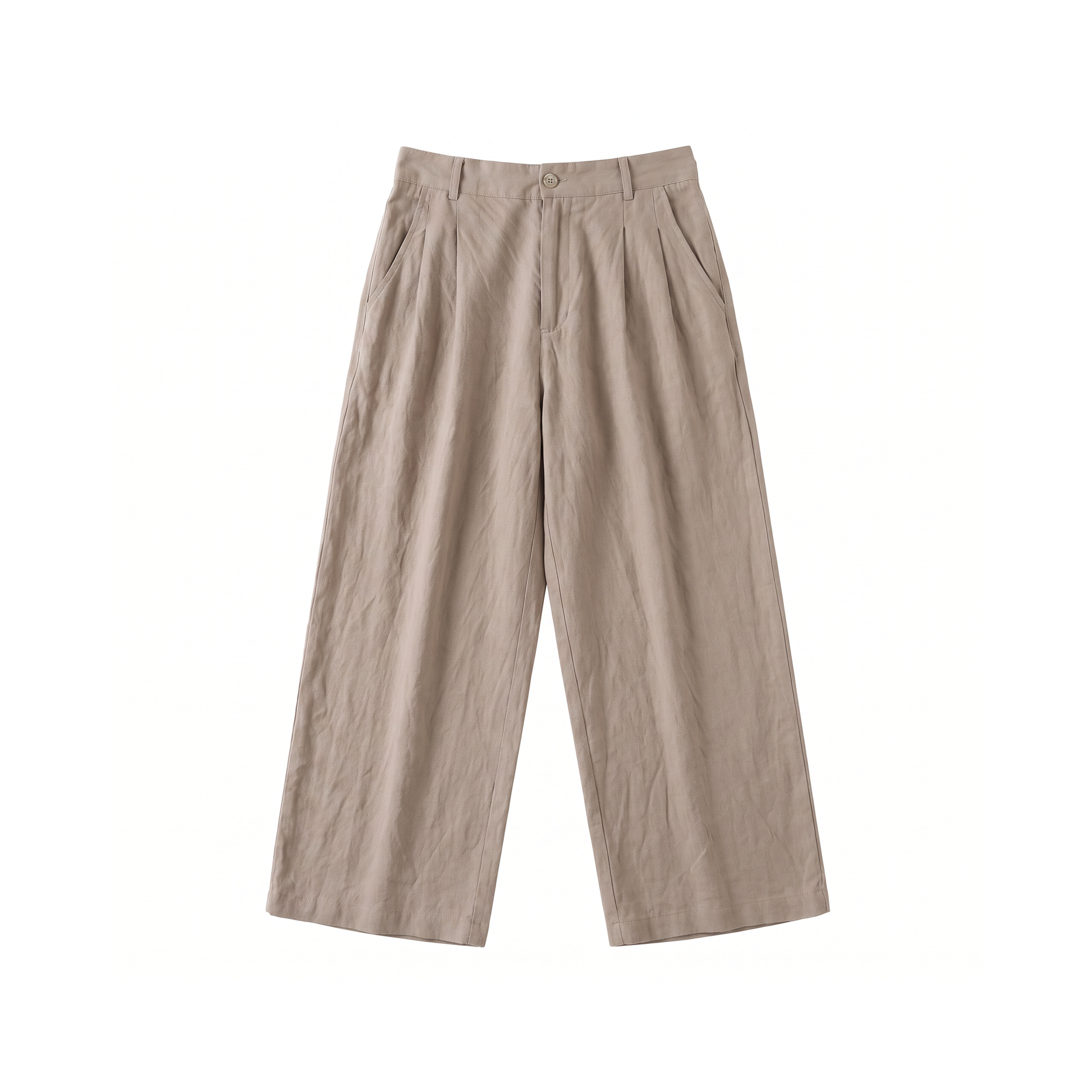 Alghero Wide-Leg Pants - Khaki