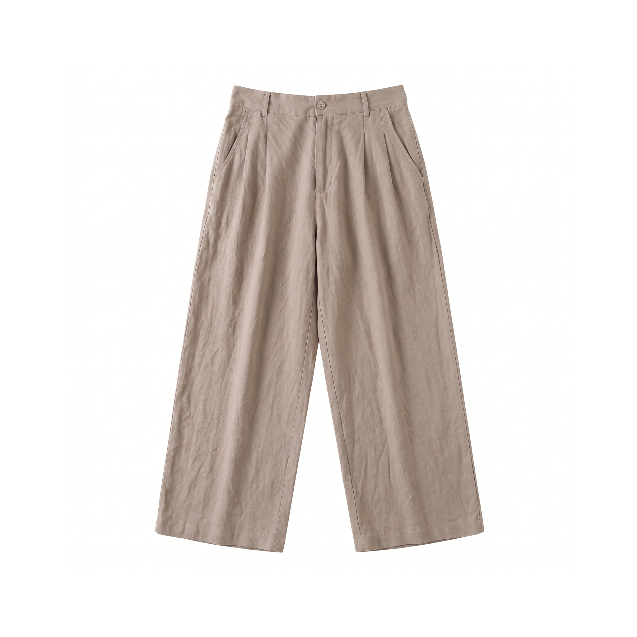 Alghero Wide-Leg Pants - Khaki
