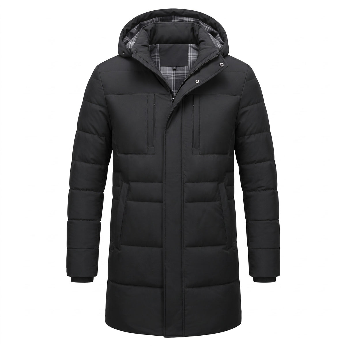 Altivole Long Hooded Puffer Coat - cover