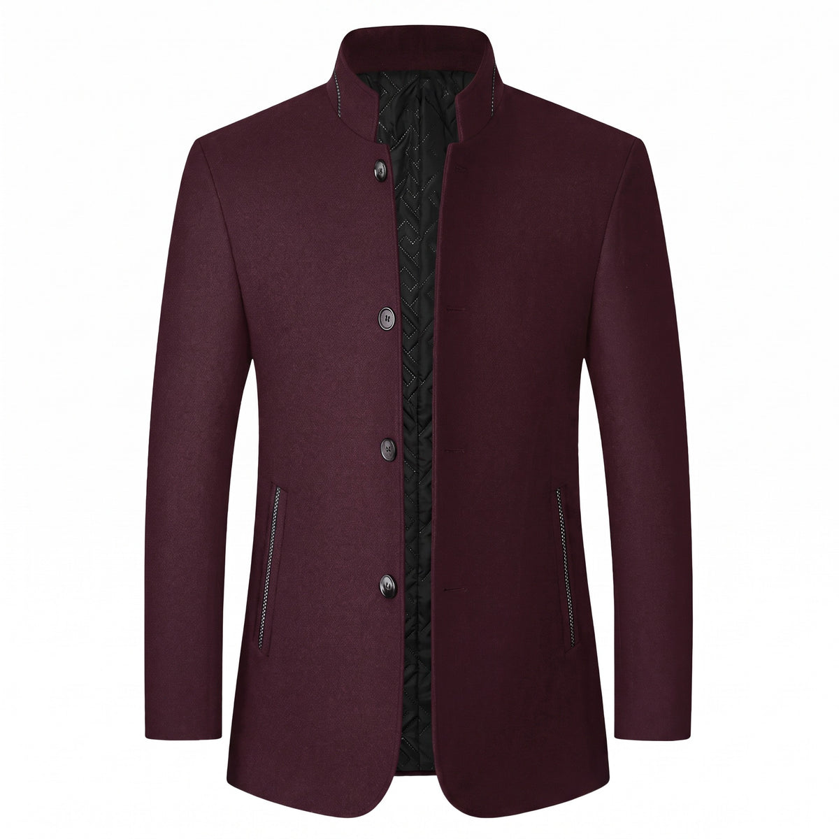 Amantea Stand-Collar Short Coat - cover