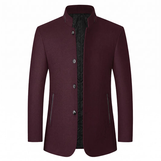 Amantea Stand-Collar Short Coat - cover