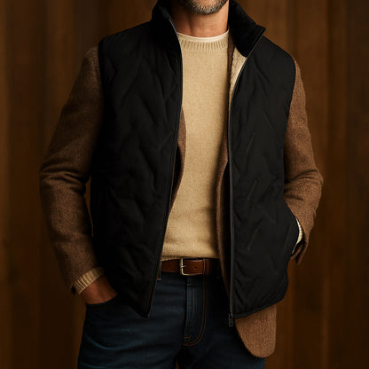Arpino Sherpa-Lined Quilted Gilet - photo 3