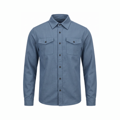 Assisi Overshirt - Steel Blue
