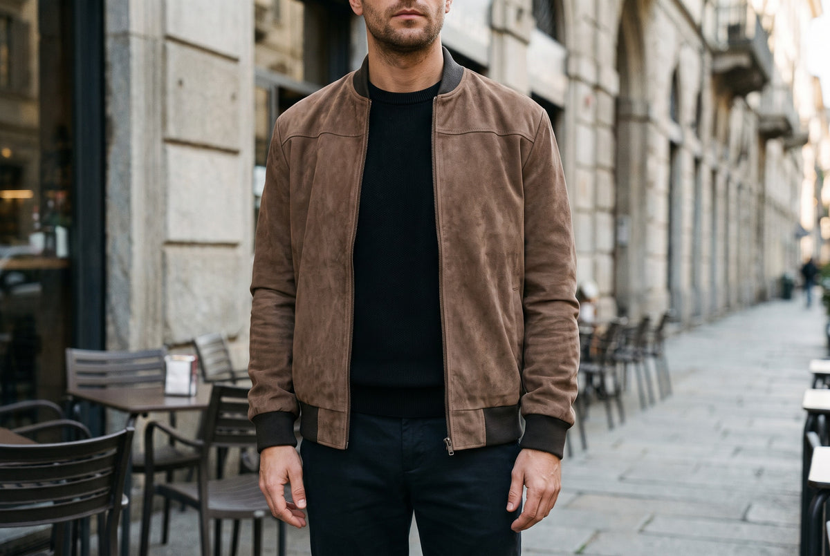 Asti Brushed Bomber Jacket