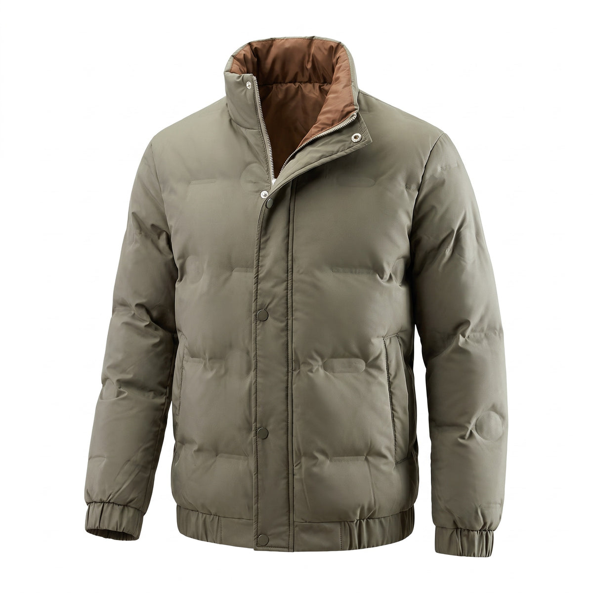Avella Contrast-Collar Puffer Jacket - cover