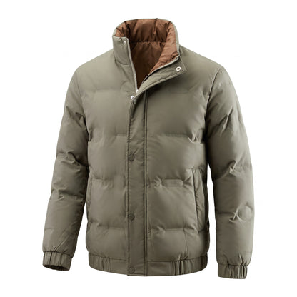Avella Contrast-Collar Puffer Jacket - cover