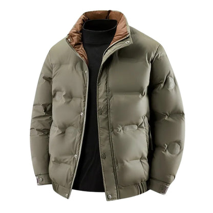 Avella Contrast-Collar Puffer Jacket - photo 1