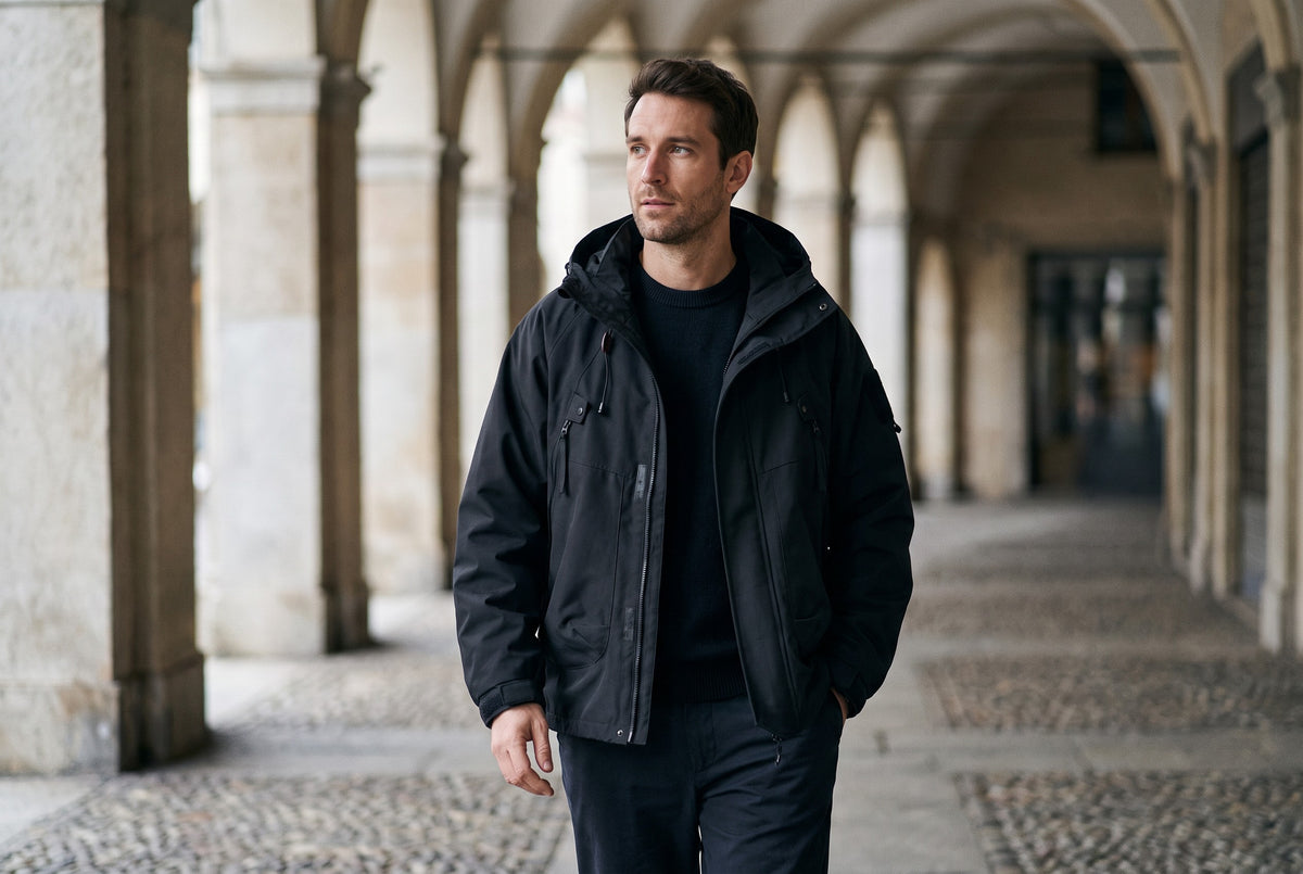 Avellino Relaxed Hooded Utility Jacket