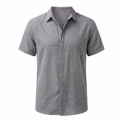 Barcelona Summer Shirt - front::Gray