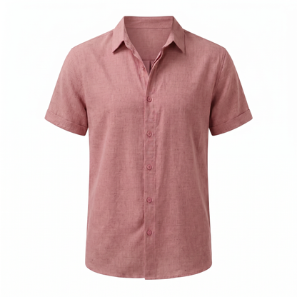 Barcelona Summer Shirt - front::Pink